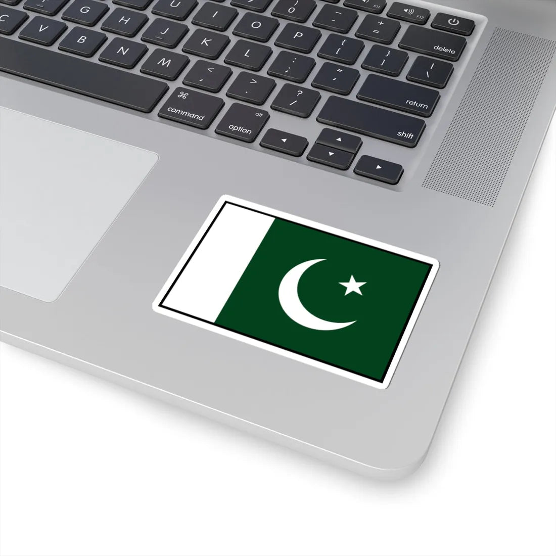Flag of Pakistan bordered (Pakistan) STICKER Vinyl Kiss-Cut Decal - The Sticker Space
