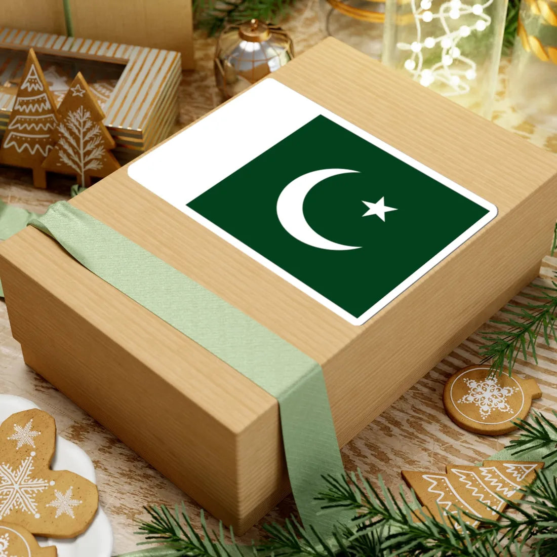 Flag of Pakistan (Pakistan) STICKER Vinyl Kiss-Cut Decal - The Sticker Space