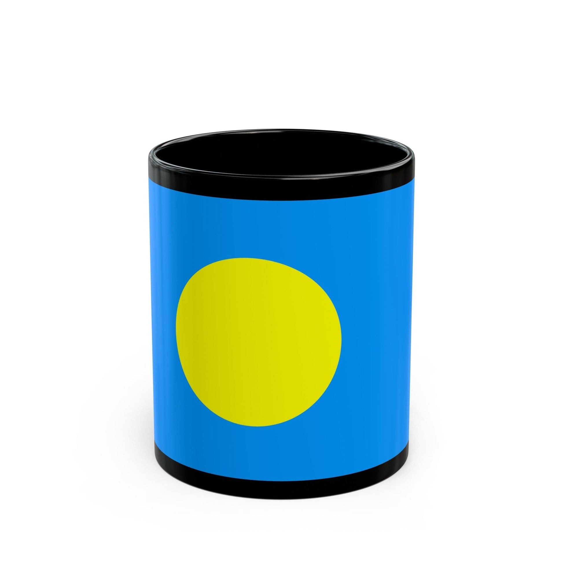 Flag of Palau Palau - Black Coffee Mug-11oz-The Sticker Space