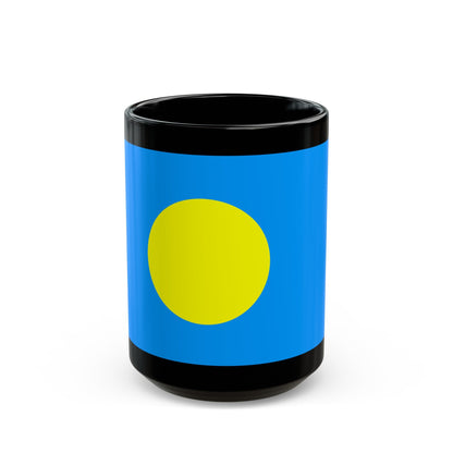 Flag of Palau Palau - Black Coffee Mug-15oz-The Sticker Space