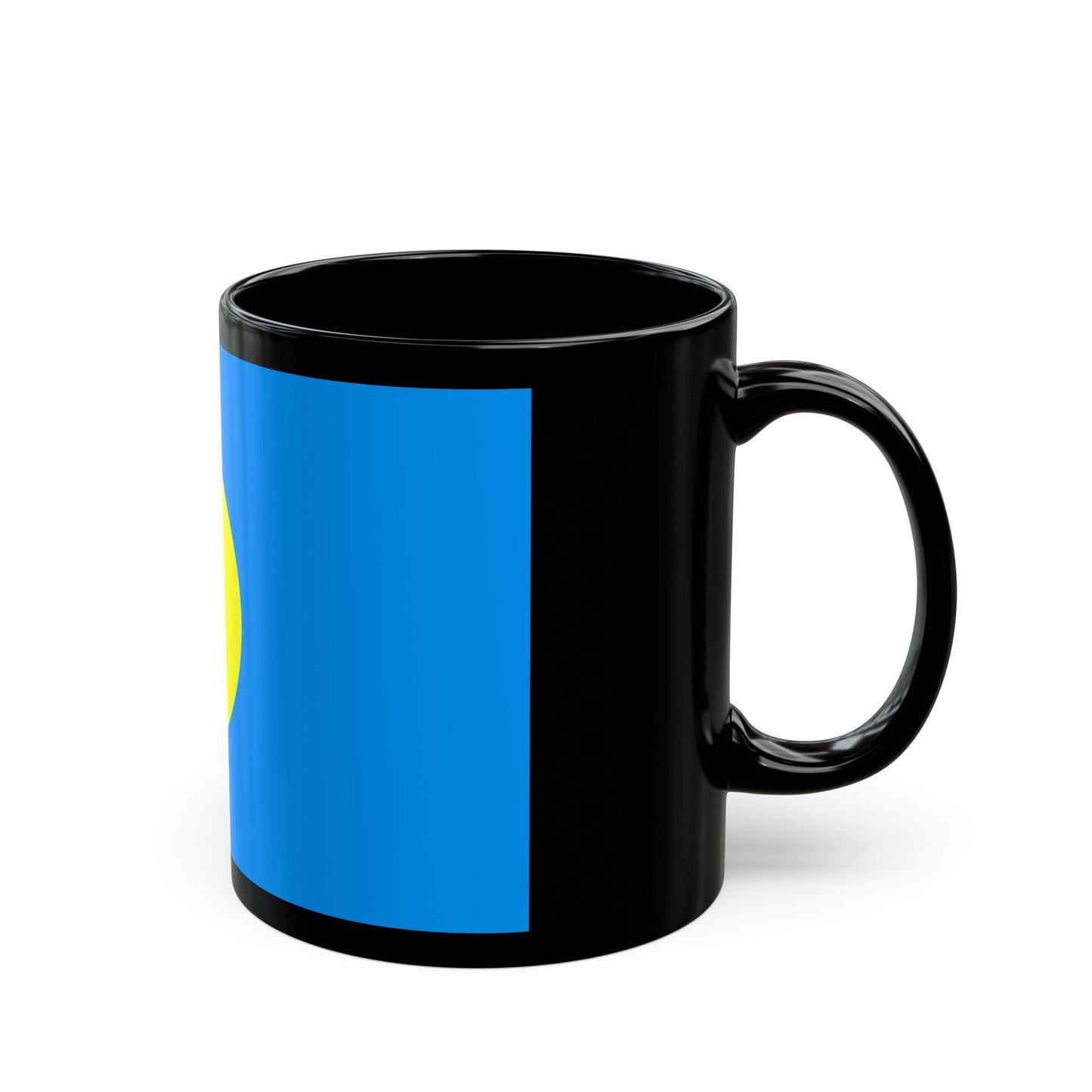 Flag of Palau Palau - Black Coffee Mug-The Sticker Space