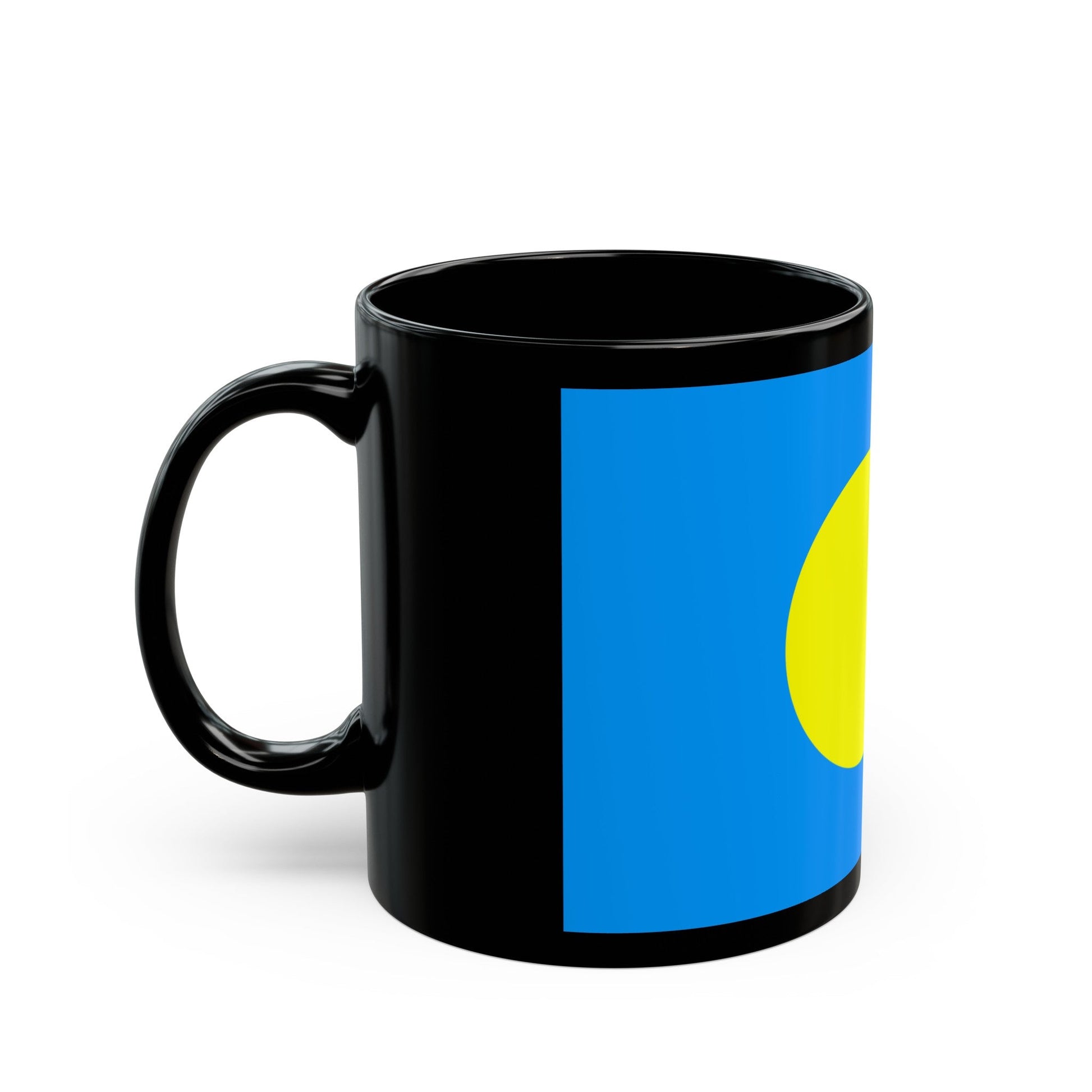 Flag of Palau Palau - Black Coffee Mug-The Sticker Space