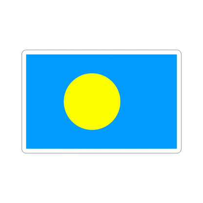 Flag of Palau Palau STICKER Vinyl Die-Cut Decal-3 Inch-The Sticker Space