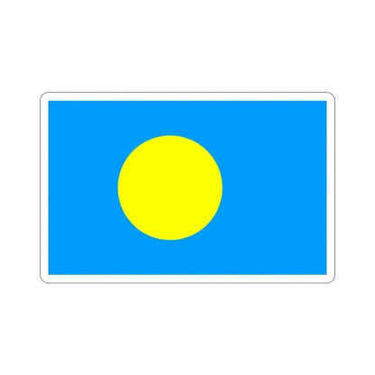 Flag of Palau Palau STICKER Vinyl Die-Cut Decal - The Sticker Space