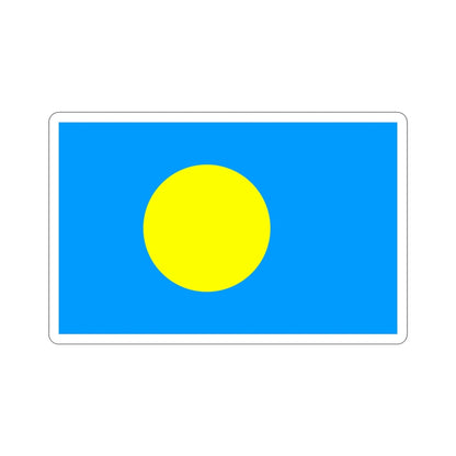 Flag of Palau STICKER Vinyl Die-Cut Decal-3 Inch-The Sticker Space