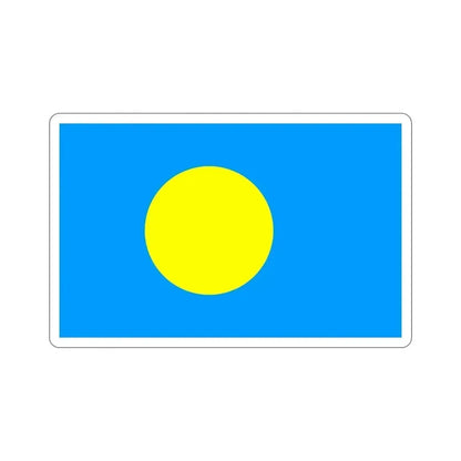 Flag of Palau STICKER Vinyl Die-Cut Decal 5 Inch - The Sticker Space