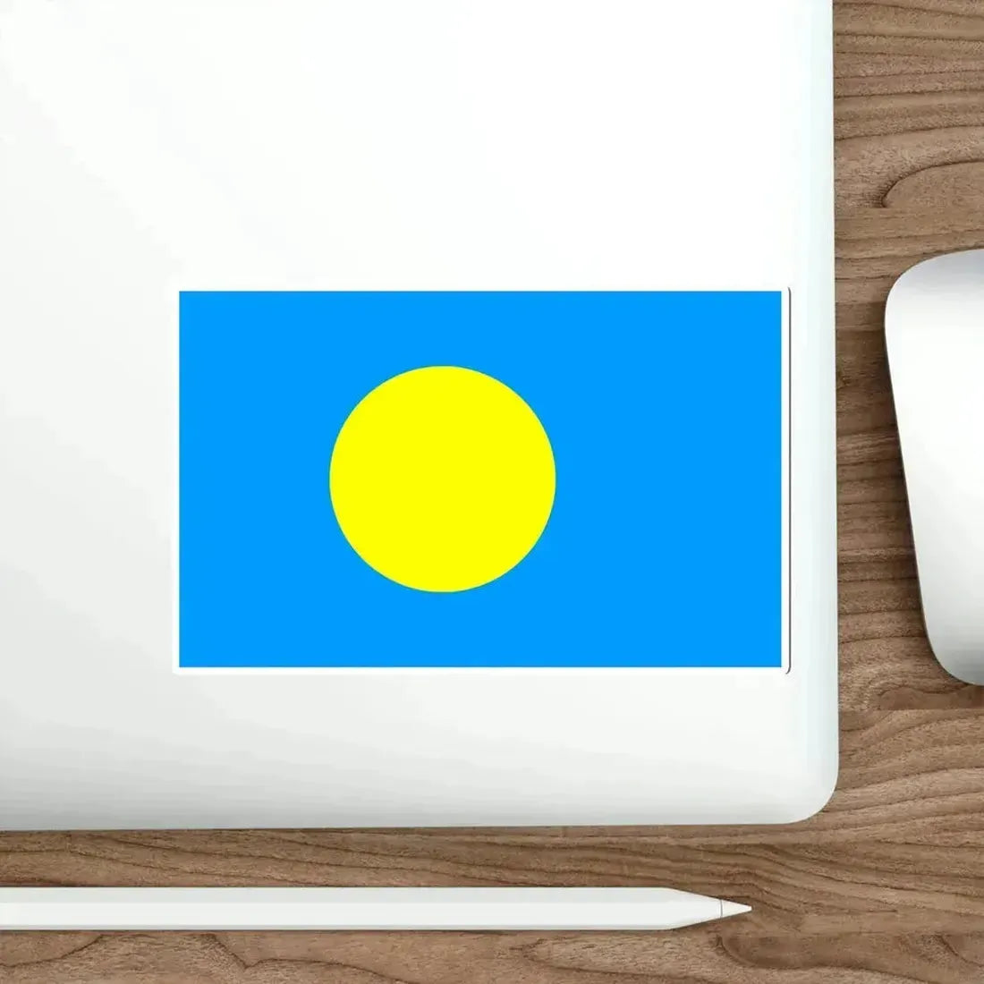 Flag of Palau STICKER Vinyl Die-Cut Decal - The Sticker Space