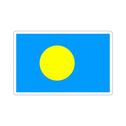 Flag of Palau STICKER Vinyl Die-Cut Decal - The Sticker Space