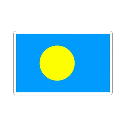 Flag of Palau STICKER Vinyl Die-Cut Decal - The Sticker Space