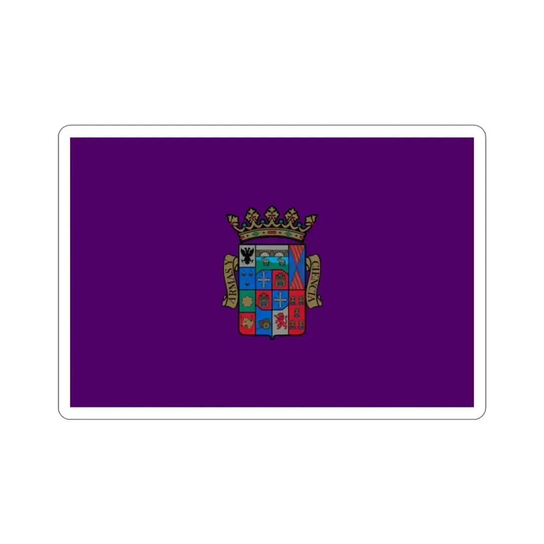 Flag of Palencia Spain STICKER Vinyl Die-Cut Decal 2 Inch - The Sticker Space