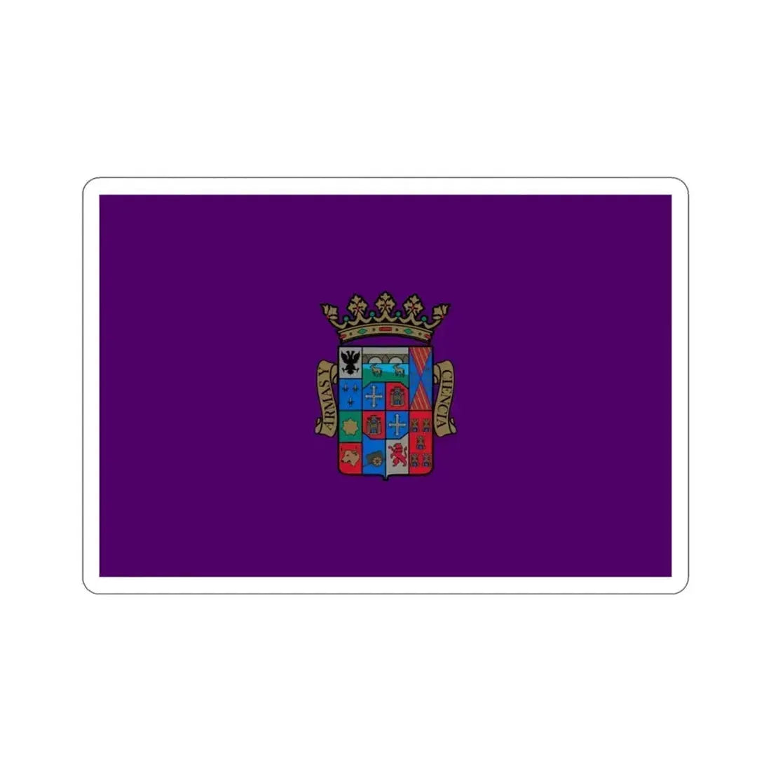 Flag of Palencia Spain STICKER Vinyl Die-Cut Decal 3 Inch - The Sticker Space