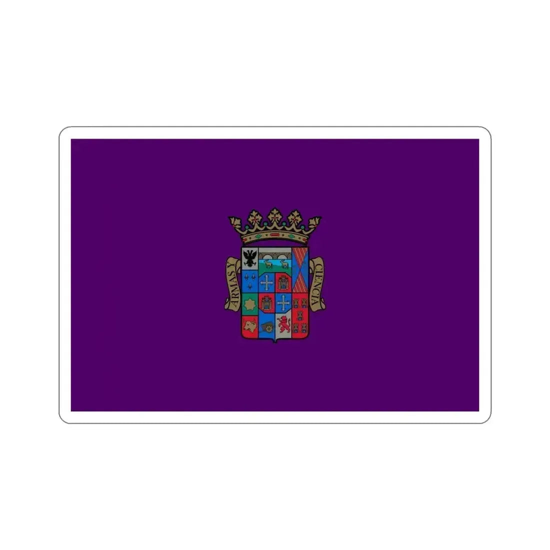 Flag of Palencia Spain STICKER Vinyl Die-Cut Decal 4 Inch - The Sticker Space
