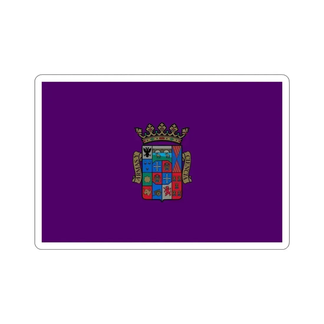 Flag of Palencia Spain STICKER Vinyl Die-Cut Decal 5 Inch - The Sticker Space