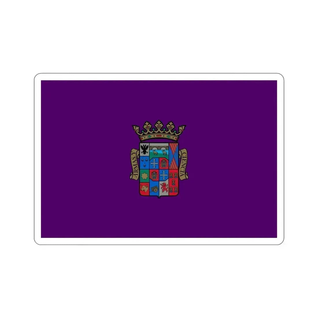 Flag of Palencia Spain STICKER Vinyl Die-Cut Decal 6 Inch - The Sticker Space