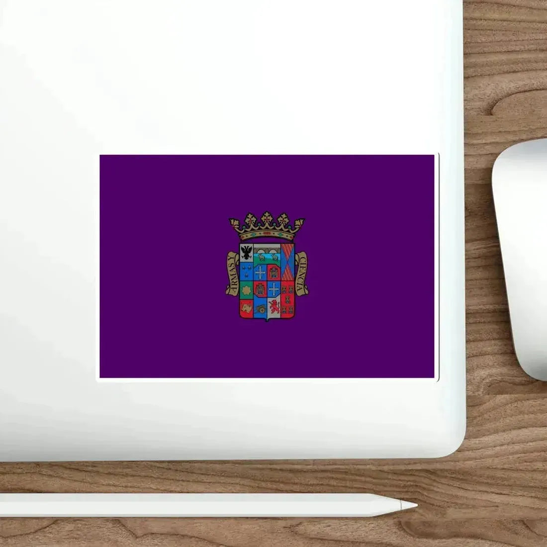 Flag of Palencia Spain STICKER Vinyl Die-Cut Decal - The Sticker Space