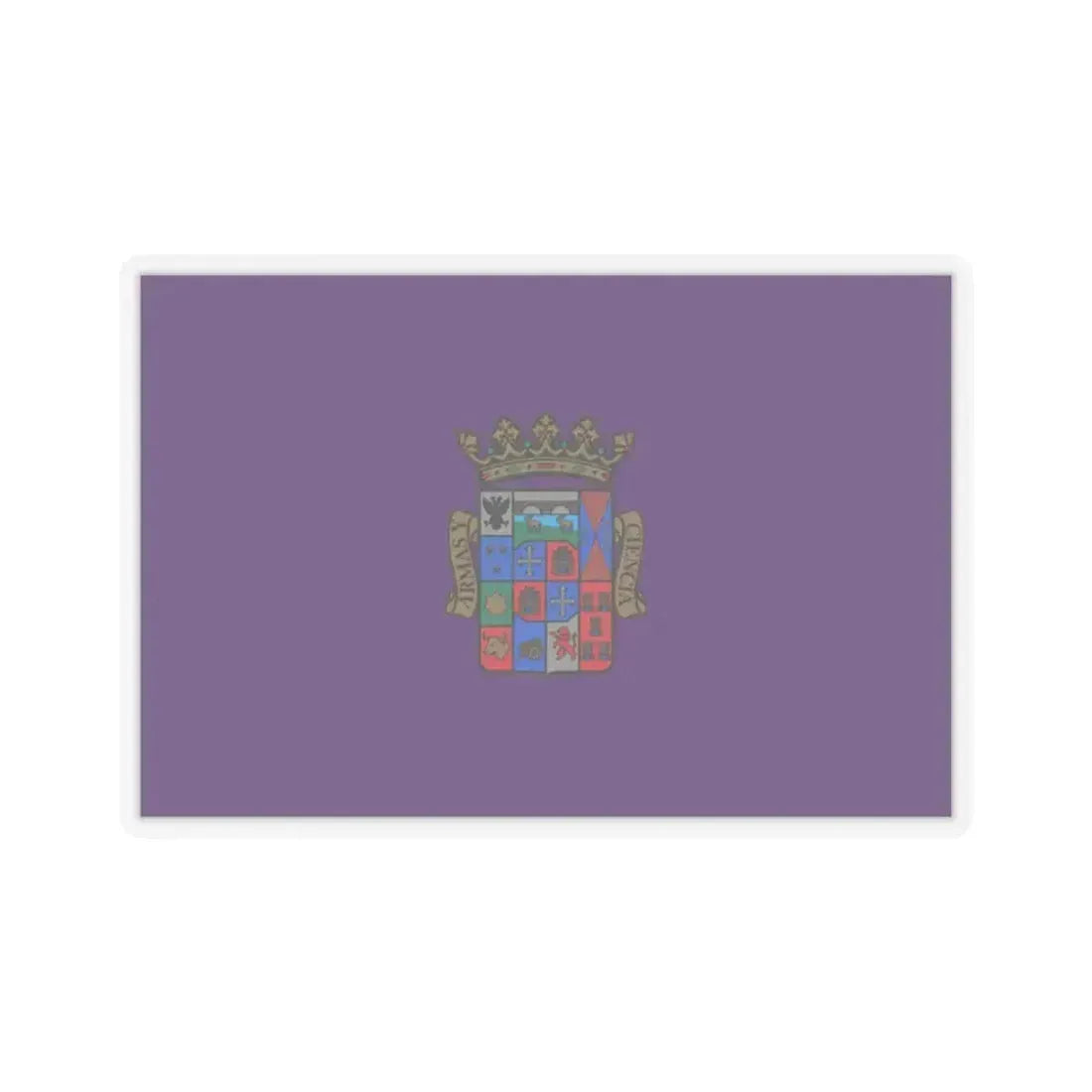 Flag of Palencia Spain - STICKER Vinyl Kiss-Cut Decal 2 Inch Transparent - The Sticker Space