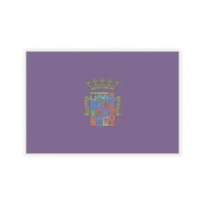 Flag of Palencia Spain - STICKER Vinyl Kiss-Cut Decal 2 Inch Transparent - The Sticker Space