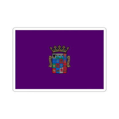 Flag of Palencia Spain - STICKER Vinyl Kiss-Cut Decal 3 Inch White - The Sticker Space
