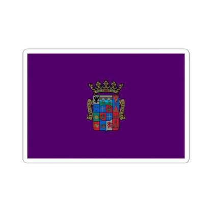 Flag of Palencia Spain - STICKER Vinyl Kiss-Cut Decal 6 Inch White - The Sticker Space