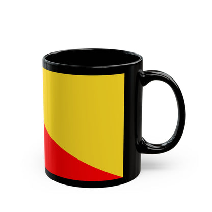 Flag of Palermo Italy - Black Coffee Mug-The Sticker Space