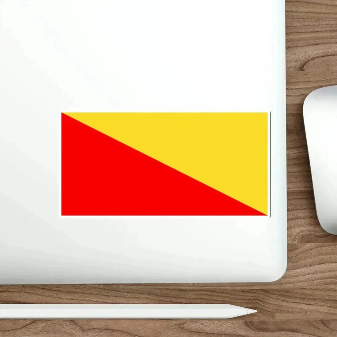 Flag of Palermo Italy STICKER Vinyl Die-Cut Decal - The Sticker Space