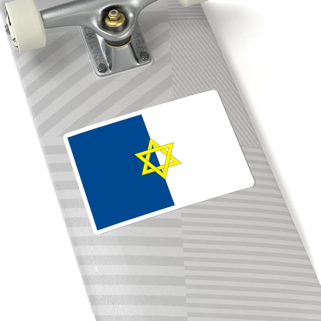 Flag of Palestine 1924 (Israel) STICKER Vinyl Kiss-Cut Decal - The Sticker Space