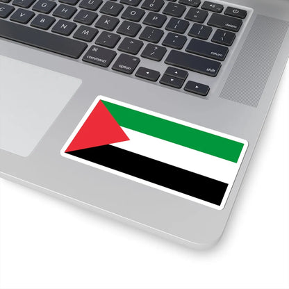 Flag of Palestine 1948-1964 (Palestine) STICKER Vinyl Kiss-Cut Decal - The Sticker Space