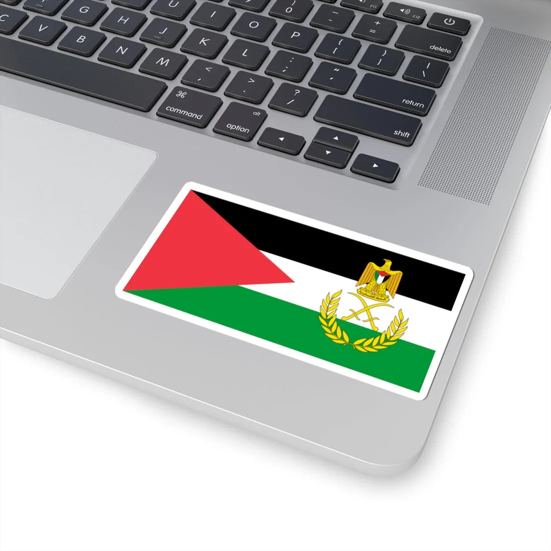 Flag of Palestine president (Palestine) STICKER Vinyl Kiss-Cut Decal - The Sticker Space
