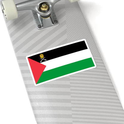 Flag of Palestine state (Palestine) STICKER Vinyl Kiss-Cut Decal - The Sticker Space