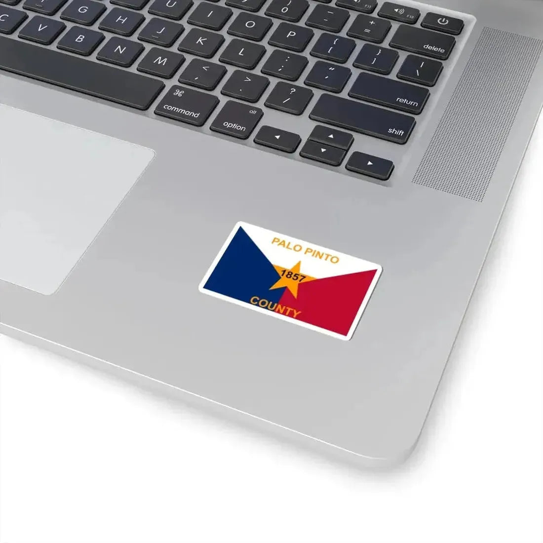 Flag of Palo Pinto County Texas (United States) STICKER Vinyl Kiss-Cut Decal - The Sticker Space