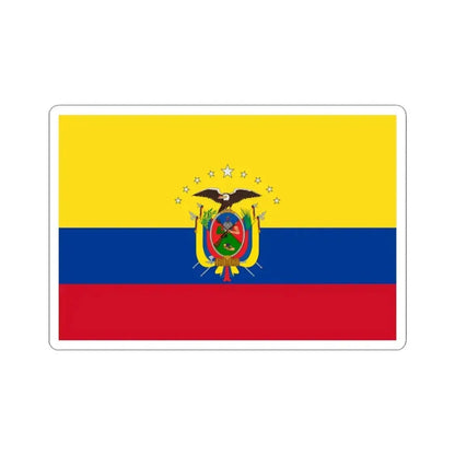 Flag of Paltas (Ecuador) STICKER Vinyl Kiss-Cut Decal 3 Inch White - The Sticker Space