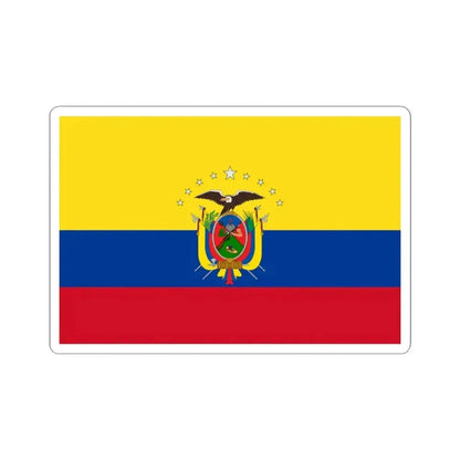 Flag of Paltas (Ecuador) STICKER Vinyl Kiss-Cut Decal 4 Inch White - The Sticker Space