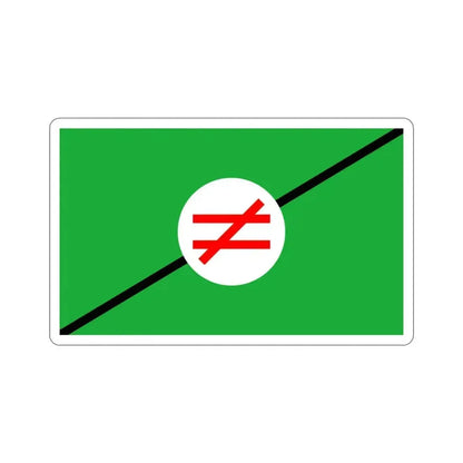 Flag of Pan-Iranist-Party (Iran) STICKER Vinyl Die-Cut Decal 3 Inch - The Sticker Space