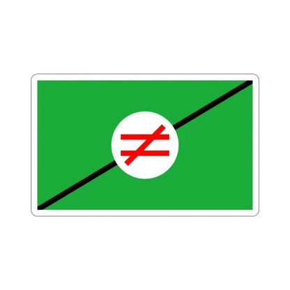 Flag of Pan-Iranist-Party (Iran) STICKER Vinyl Die-Cut Decal 3 Inch - The Sticker Space