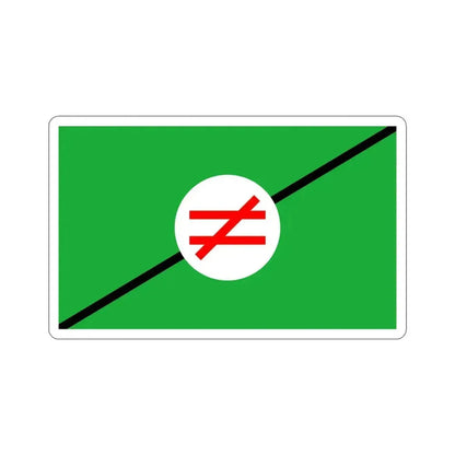 Flag of Pan-Iranist-Party (Iran) STICKER Vinyl Die-Cut Decal 4 Inch - The Sticker Space