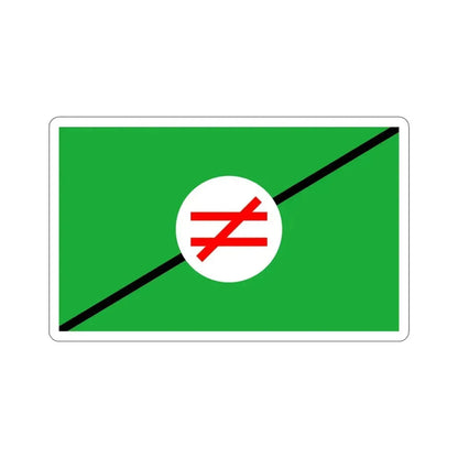 Flag of Pan-Iranist-Party (Iran) STICKER Vinyl Die-Cut Decal 4 Inch - The Sticker Space