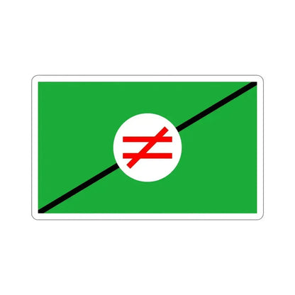 Flag of Pan-Iranist-Party (Iran) STICKER Vinyl Die-Cut Decal 6 Inch - The Sticker Space