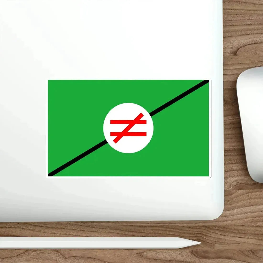 Flag of Pan-Iranist-Party (Iran) STICKER Vinyl Die-Cut Decal - The Sticker Space