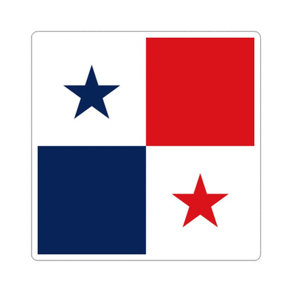 Flag of Panama 1-1 (Panama) STICKER Vinyl Kiss-Cut Decal 2 Inch White - The Sticker Space