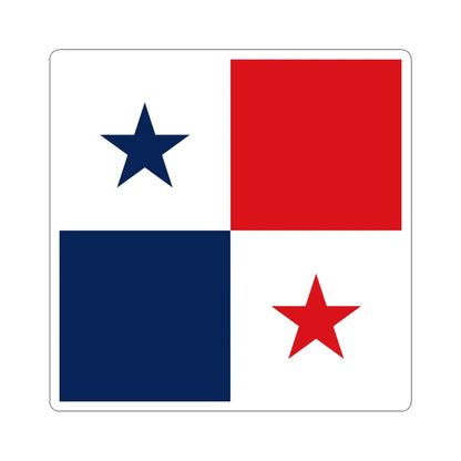 Flag of Panama 1-1 (Panama) STICKER Vinyl Kiss-Cut Decal 6 Inch White - The Sticker Space