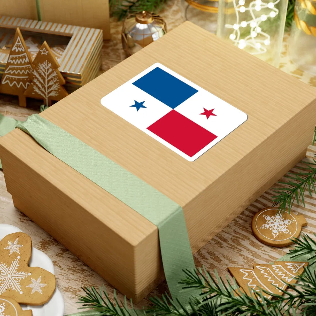 Flag of Panama 1903 (Panama) STICKER Vinyl Kiss-Cut Decal - The Sticker Space