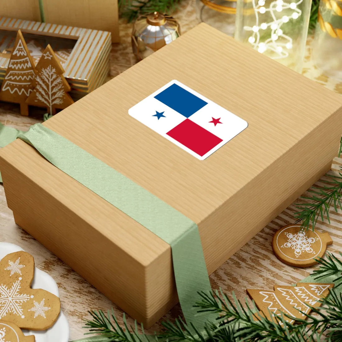 Flag of Panama 1903 (Panama) STICKER Vinyl Kiss-Cut Decal - The Sticker Space