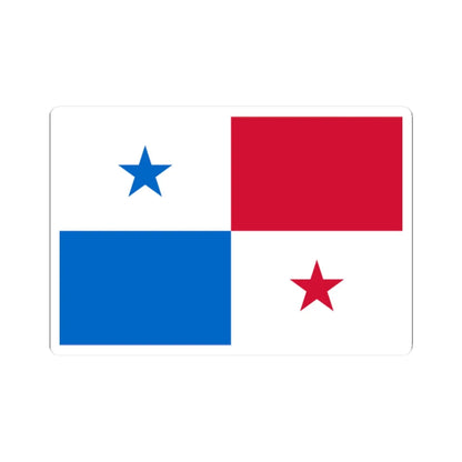 Flag of Panama 1925-2017 (Panama) STICKER Vinyl Kiss-Cut Decal 2 Inch White - The Sticker Space