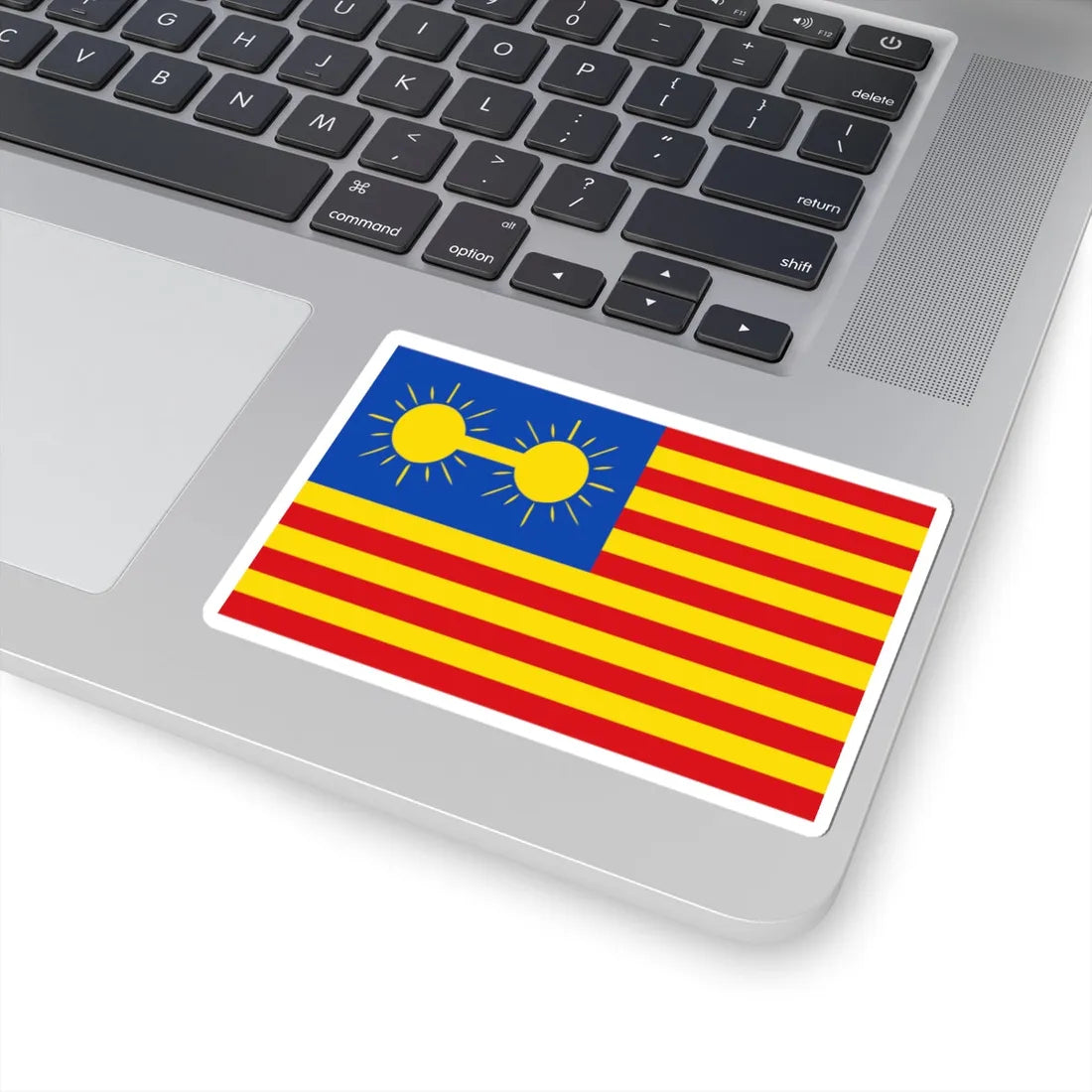 Flag of Panama Bunau-Varilla proposal (Panama) STICKER Vinyl Kiss-Cut Decal - The Sticker Space