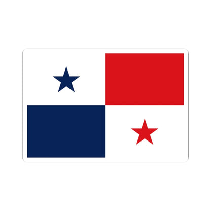 Flag of Panama (Panama) STICKER Vinyl Kiss-Cut Decal 2 Inch White - The Sticker Space