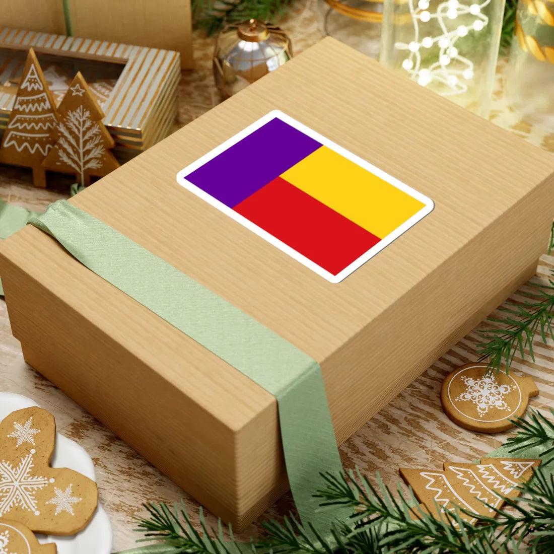 Flag of Panamenista Party (Panama) STICKER Vinyl Kiss-Cut Decal - The Sticker Space