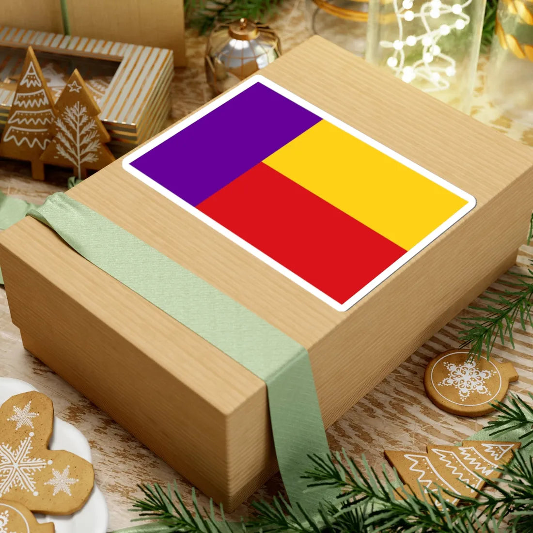 Flag of Panamenista Party (Panama) STICKER Vinyl Kiss-Cut Decal - The Sticker Space