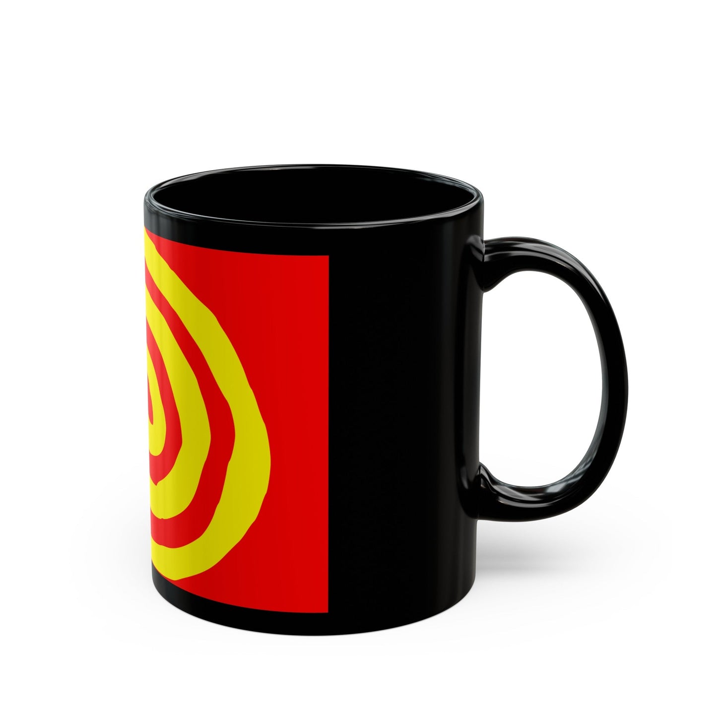 Flag of Paola 1994 to 1996 Malta - Black Coffee Mug-The Sticker Space