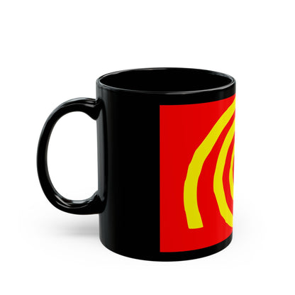 Flag of Paola 1994 to 1996 Malta - Black Coffee Mug-The Sticker Space