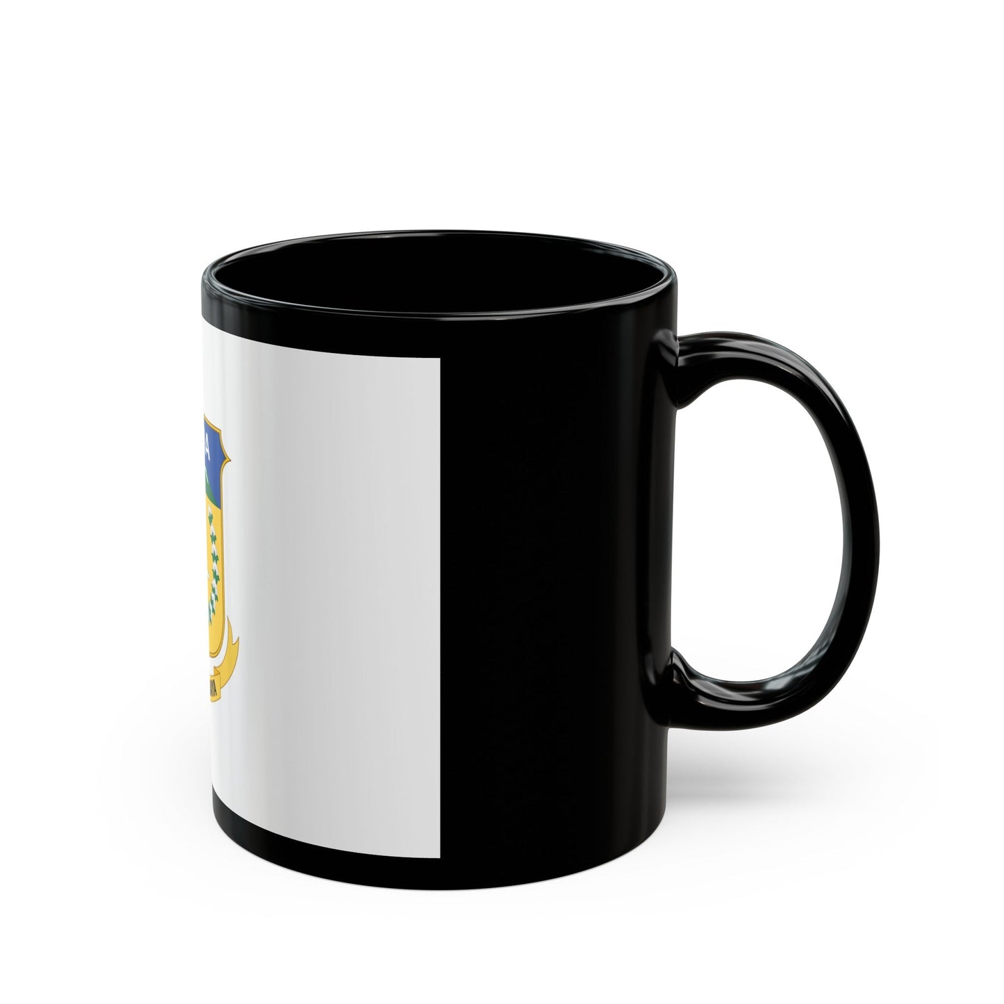 Flag of Papua Indonesia - Black Coffee Mug-The Sticker Space